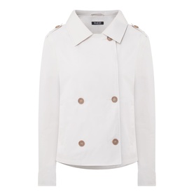 Double-Breasted Trench Jacket