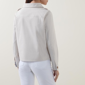 Double-Breasted Trench Jacket