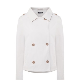 Double-Breasted Trench Jacket