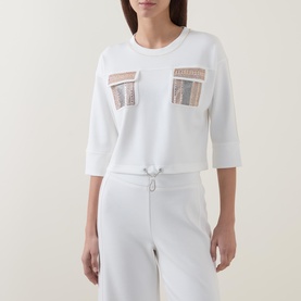 Embellished Pocket T-Shirt