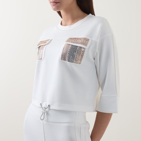 Embellished Pocket T-Shirt