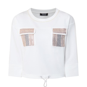 Embellished Pocket T-Shirt