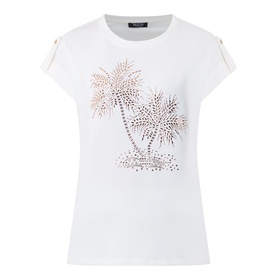 Palm Embellished T-Shirt