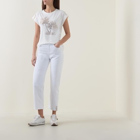 Palm Embellished T-Shirt