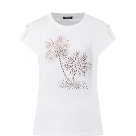 Palm Embellished T-Shirt