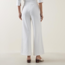 Cropped Wide Leg Trousers