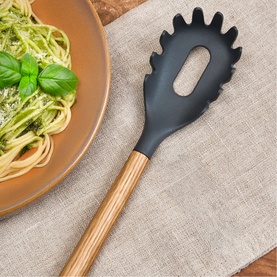Spaghetti Server Oak Wood