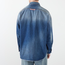 Distressed Denim Shirt