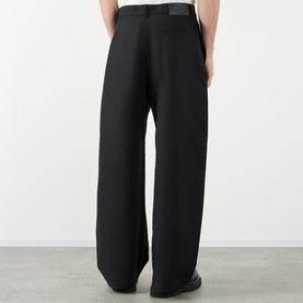 High-Rise Wide Leg Casual Trousers