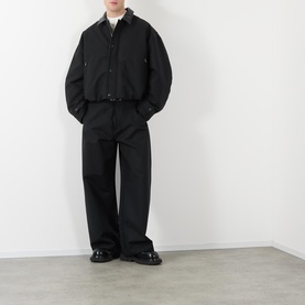 High-Rise Wide Leg Casual Trousers