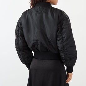 Onada Cropped Bomber Jacket