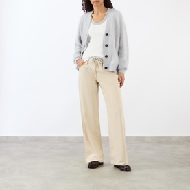 Keeves Plush Brushed Cardigan