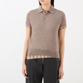 Kalissa Double-Layer Polo Shirt