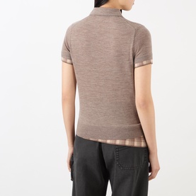 Kalissa Double-Layer Polo Shirt