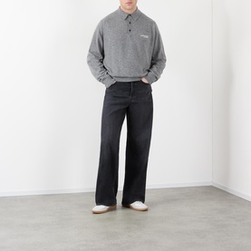 Logo Polo Sweater