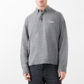 Logo Polo Sweater