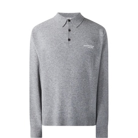 Logo Polo Sweater