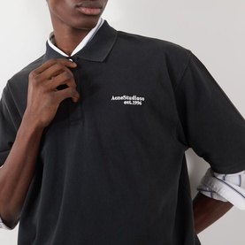 Washed Logo Polo Shirt