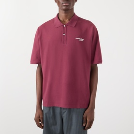 Washed Logo Polo Shirt