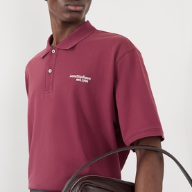 Washed Logo Polo Shirt