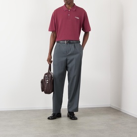 Washed Logo Polo Shirt