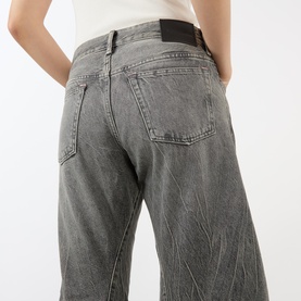 2006 Gothik Low-Rise Wide Leg Jeans