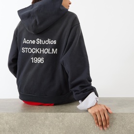Logo Back Graphic Hoodie