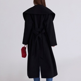Cocoon Shawl Collar Coat
