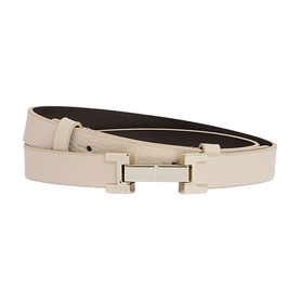 Hayley Square Hinge Leather Belt