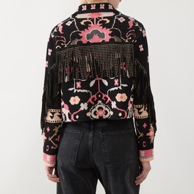 Desert Loom Fringe Jacket