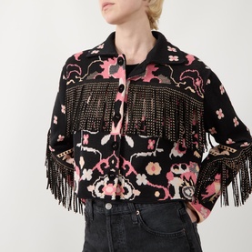 Desert Loom Fringe Jacket