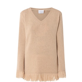 Fringe Cashmere Sweater