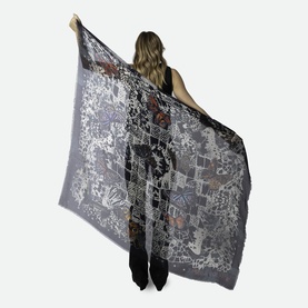 Kerry Butterfly Lace Scarf