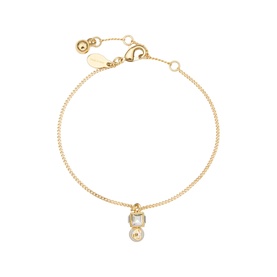 JC Pearl Cube Chain Bracelet
