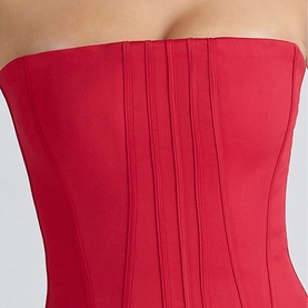Laila Hourglass Off The Shoulder Mini Dress