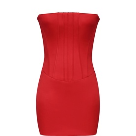Laila Hourglass Off The Shoulder Mini Dress