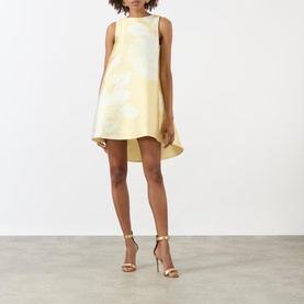 Floral Print Mini Shift Dress