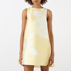 Floral Print Mini Shift Dress