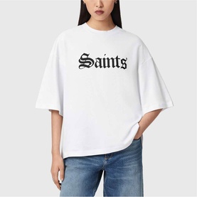 Saint Amelie Oversized Logo T-Shirt