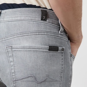 Slimmy Mid-Rise Slim Leg Jeans