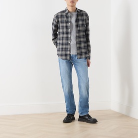 Easy High-Rise Straight Leg Jeans