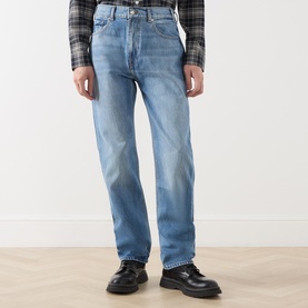 Easy High-Rise Straight Leg Jeans