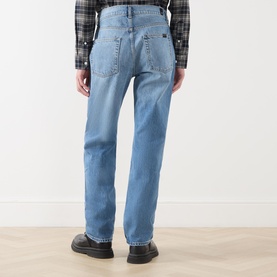 Easy High-Rise Straight Leg Jeans