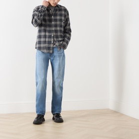 Easy High-Rise Straight Leg Jeans