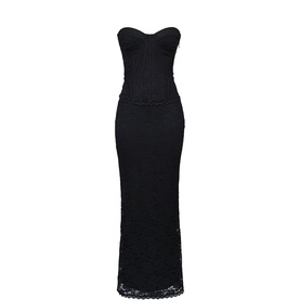 HOUSE OF CB Joan Floral Lace Backless Gown HOUSE OF CB Joan Floral Lace Backless Gown