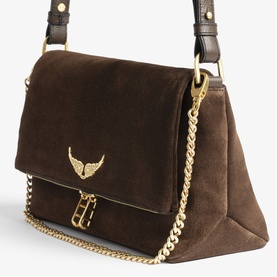 Rocky II Suede Bag