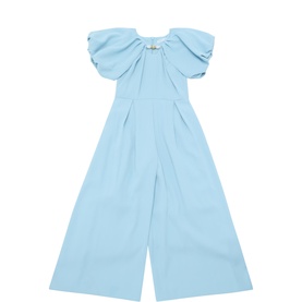 Bead Detail Wide Leg Jumpsuit