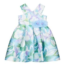 Floral Flared Dress