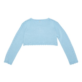Textured Knitted Bolero