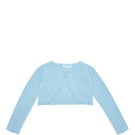 Textured Knitted Bolero